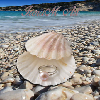 Сладководни култивирани перли  Пръстени Сладководни култивирани естествени перли Пръстен лилава перла